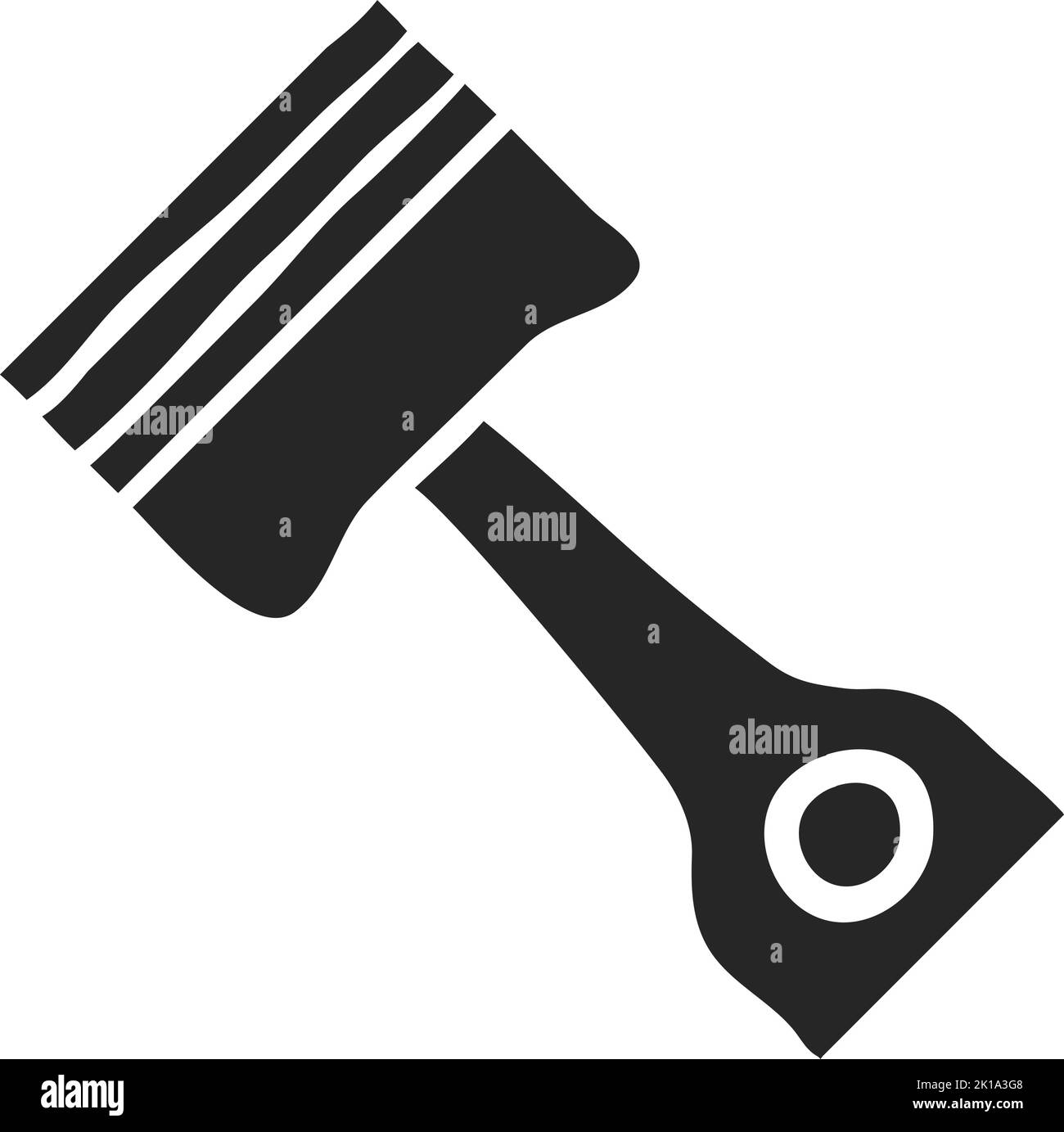 Hand drawn Piston vector illustration Stock Vector Image & Art Alamy