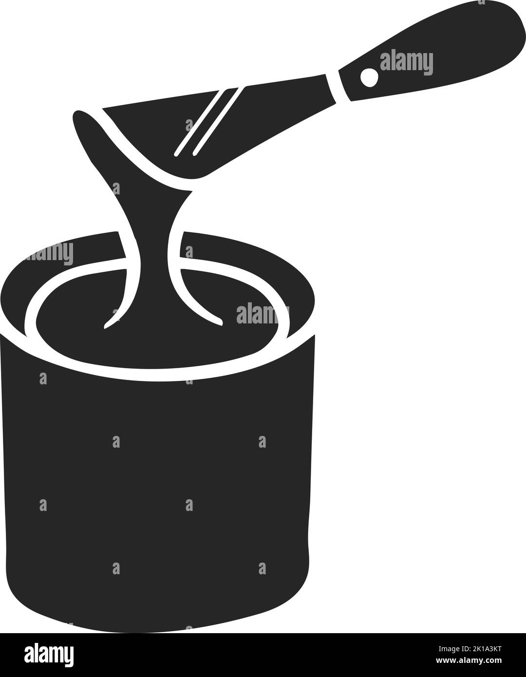 Hand drawn paint bucket vector illustration Stock Vector Image & Art ...