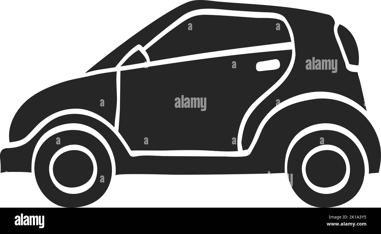 Hand drawn Green car vector illustration Stock Vector Image & Art - Alamy