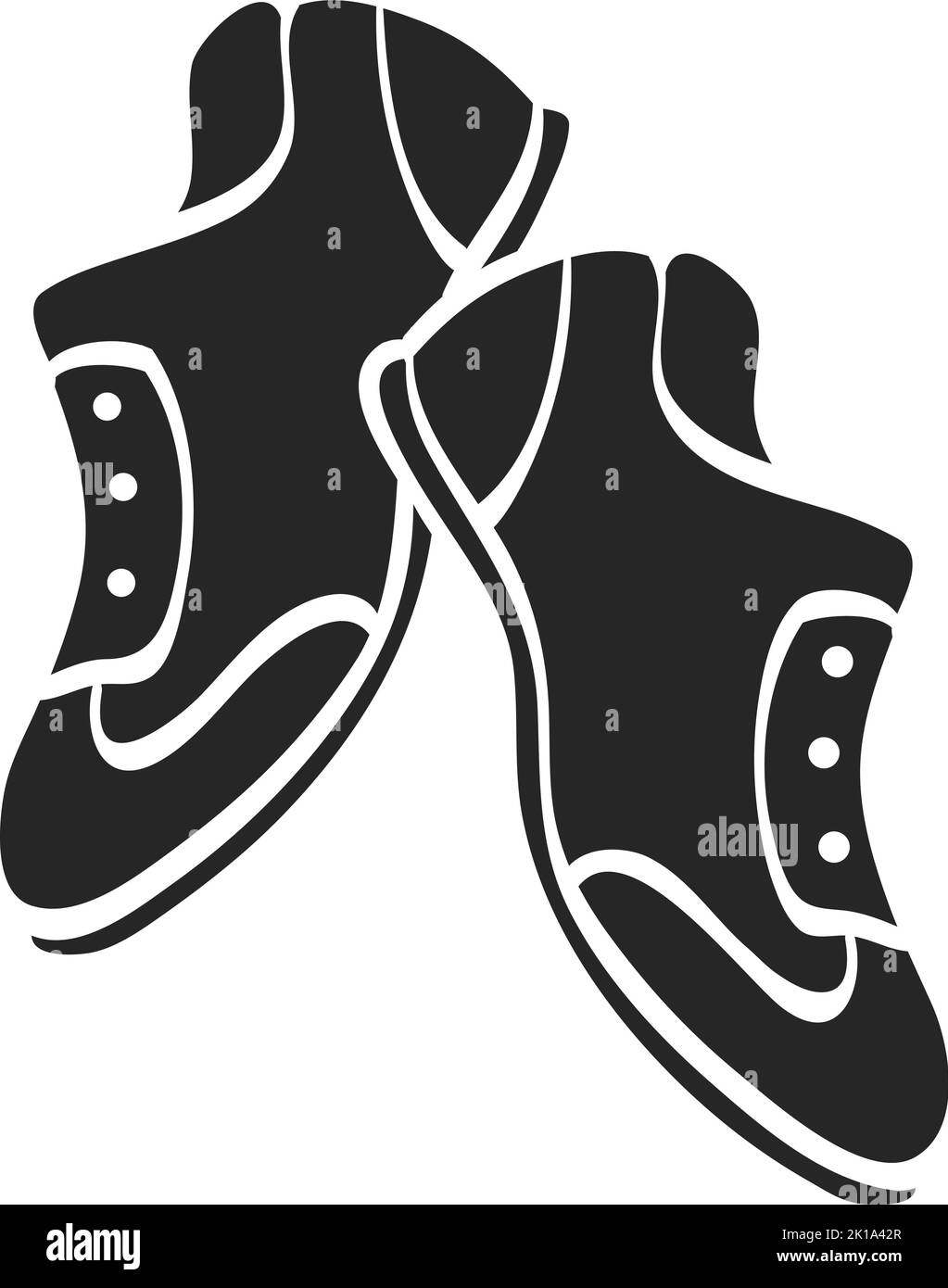 Hand drawn Shoes vector illustration Stock Vector Image & Art - Alamy