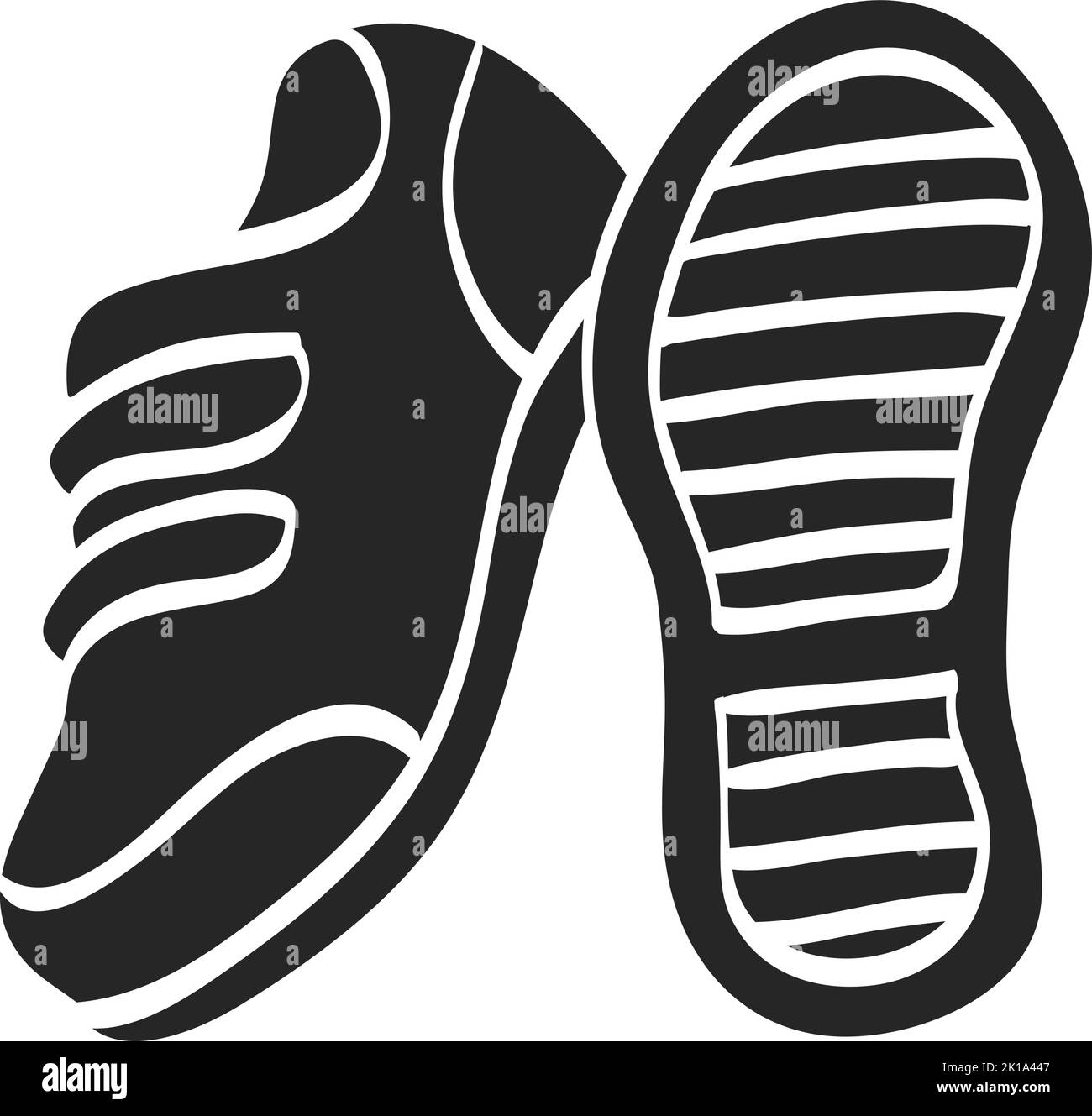 Hand drawn Shoes vector illustration Stock Vector Image & Art - Alamy