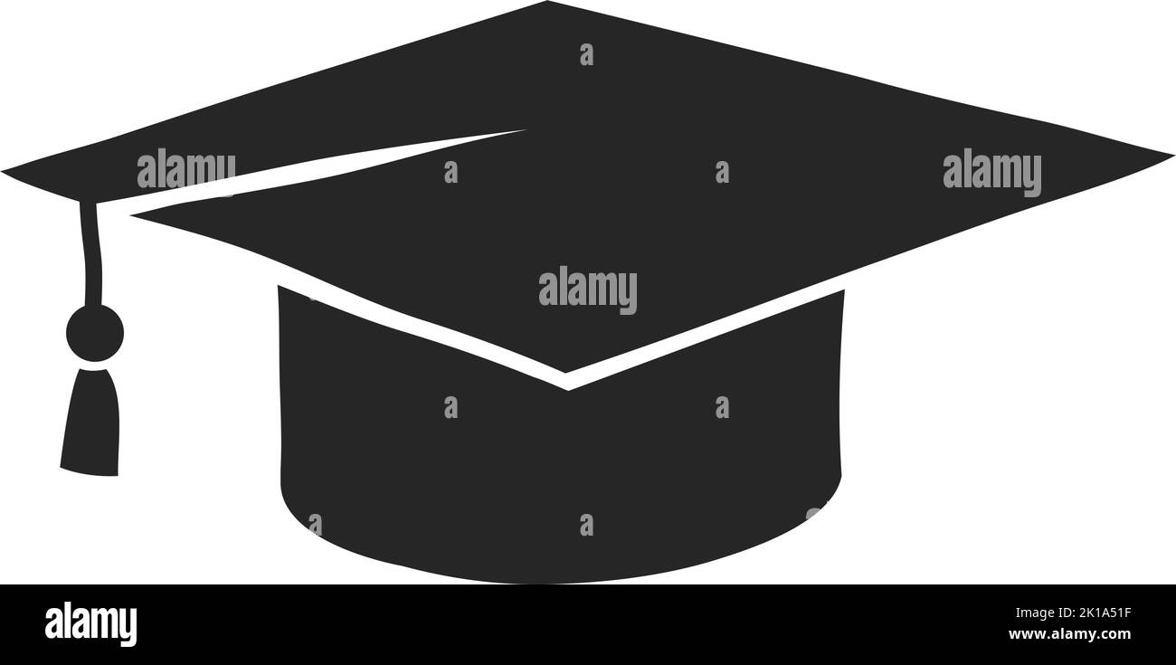 Hand drawn Graduation hat vector illustration Stock Vector Image & Art ...