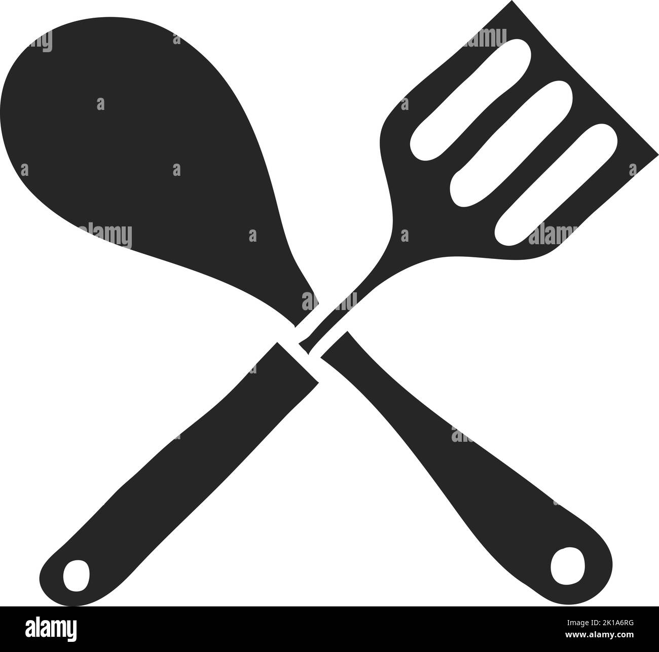 Hand drawn Spatula vector illustration Stock Vector Image & Art Alamy