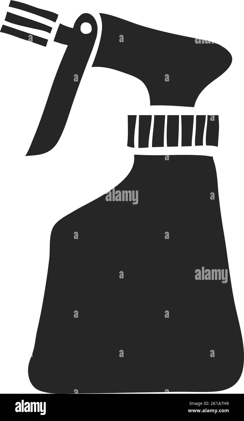 Hand drawn Sprayer bottle vector illustration Stock Vector Image & Art ...