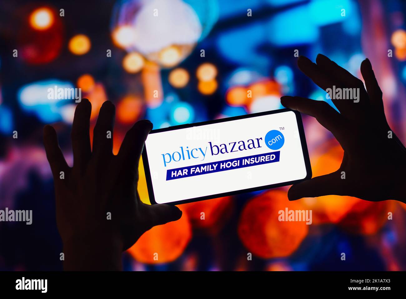 Policybazaar Icon Policybazaar logo hi-res stock photography and images - Alamy