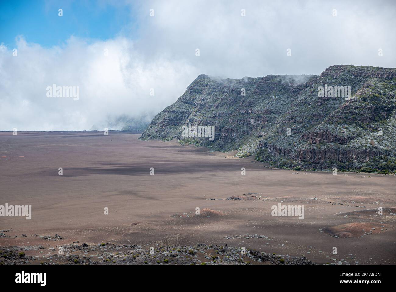 Piton de la Fournaise active volcano, Réunion Island, France Stock Photo Alamy
