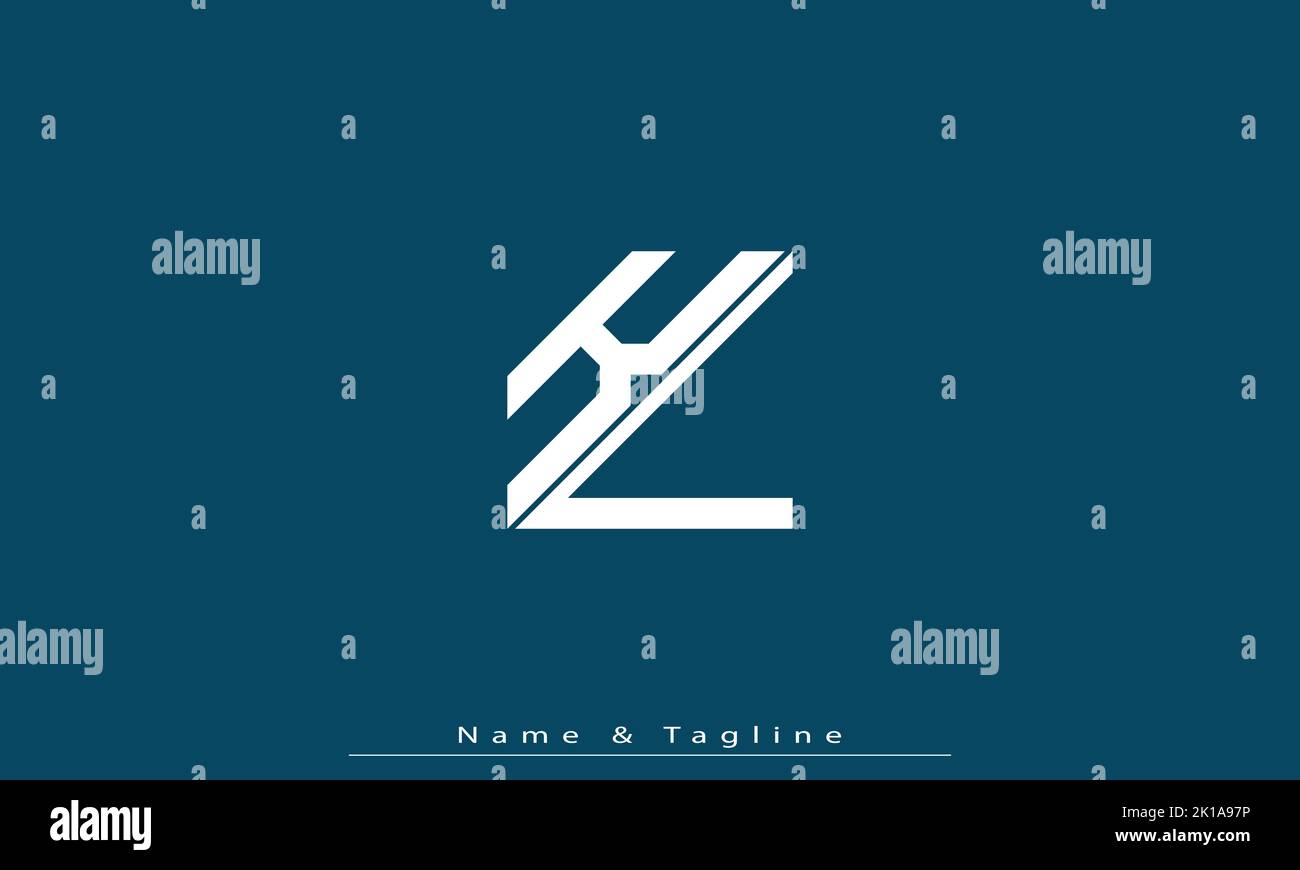 Alphabet letters Initials Monogram logo KL , LK Stock Vector