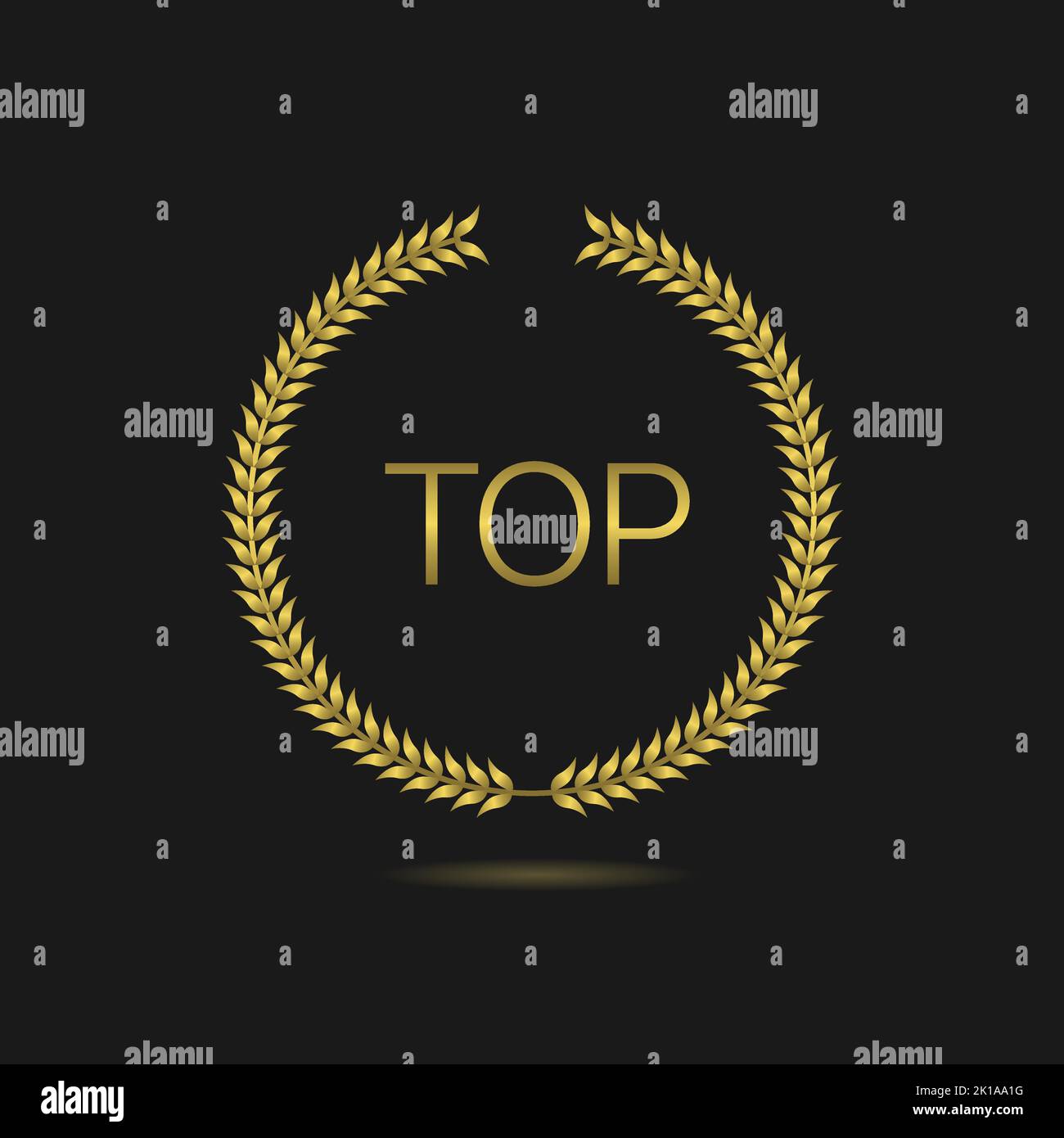 Top Vector laurel wreath label set Stock Vector Image & Art Alamy