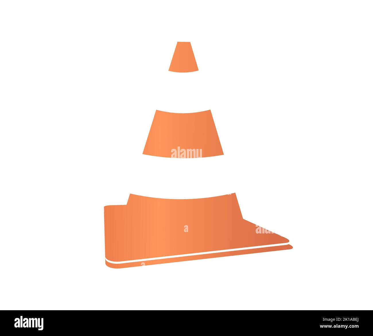 Orange safety cone, Traffic cone, equipment for safety, road logo
