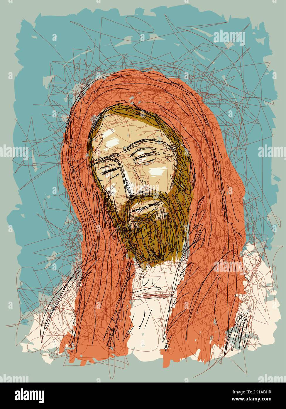 Imaginary face of Jesus Christ, Catholic and Orthodox Christian