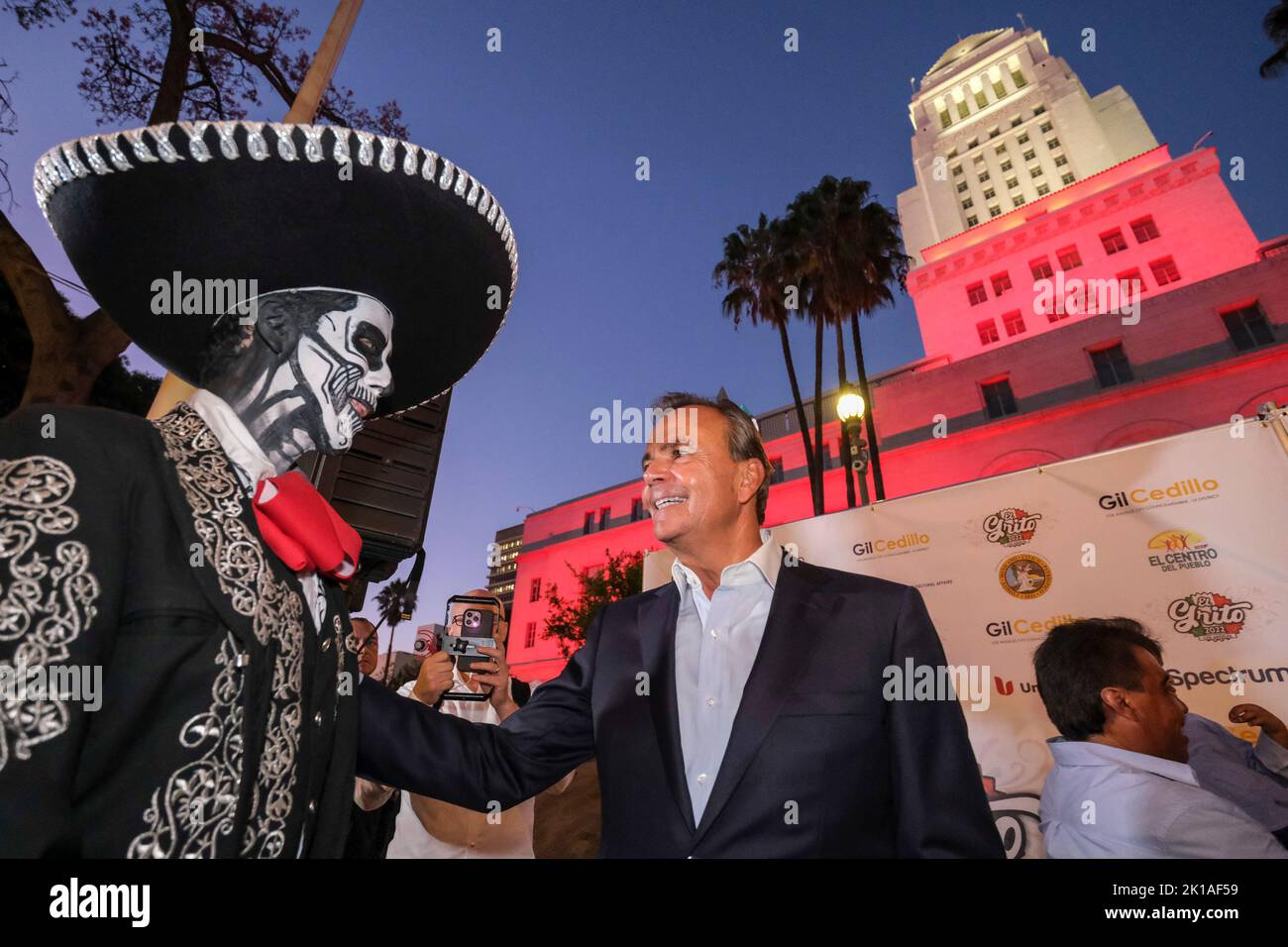 Los Angeles, California, USA. 15th Sep, 2022. Los Angeles Mayoral Candidate RICK CARUSO attends