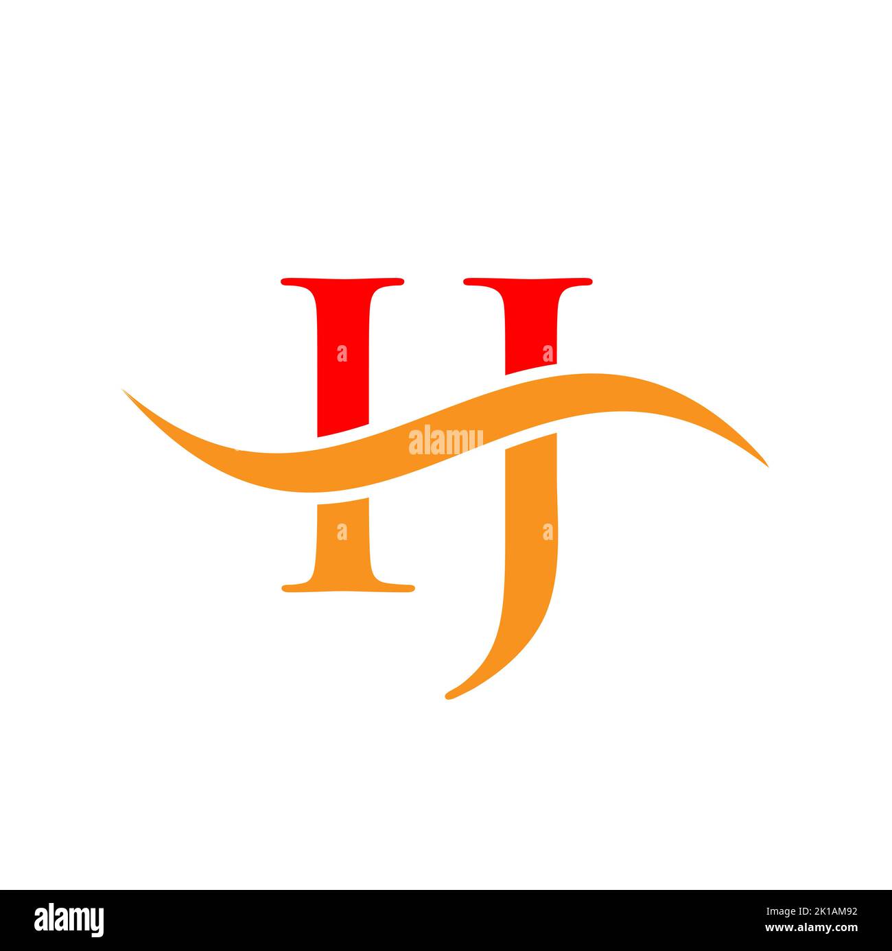 IJ Combine Letter Logo Vector Template. Letter IJ Logo Design Modern ...