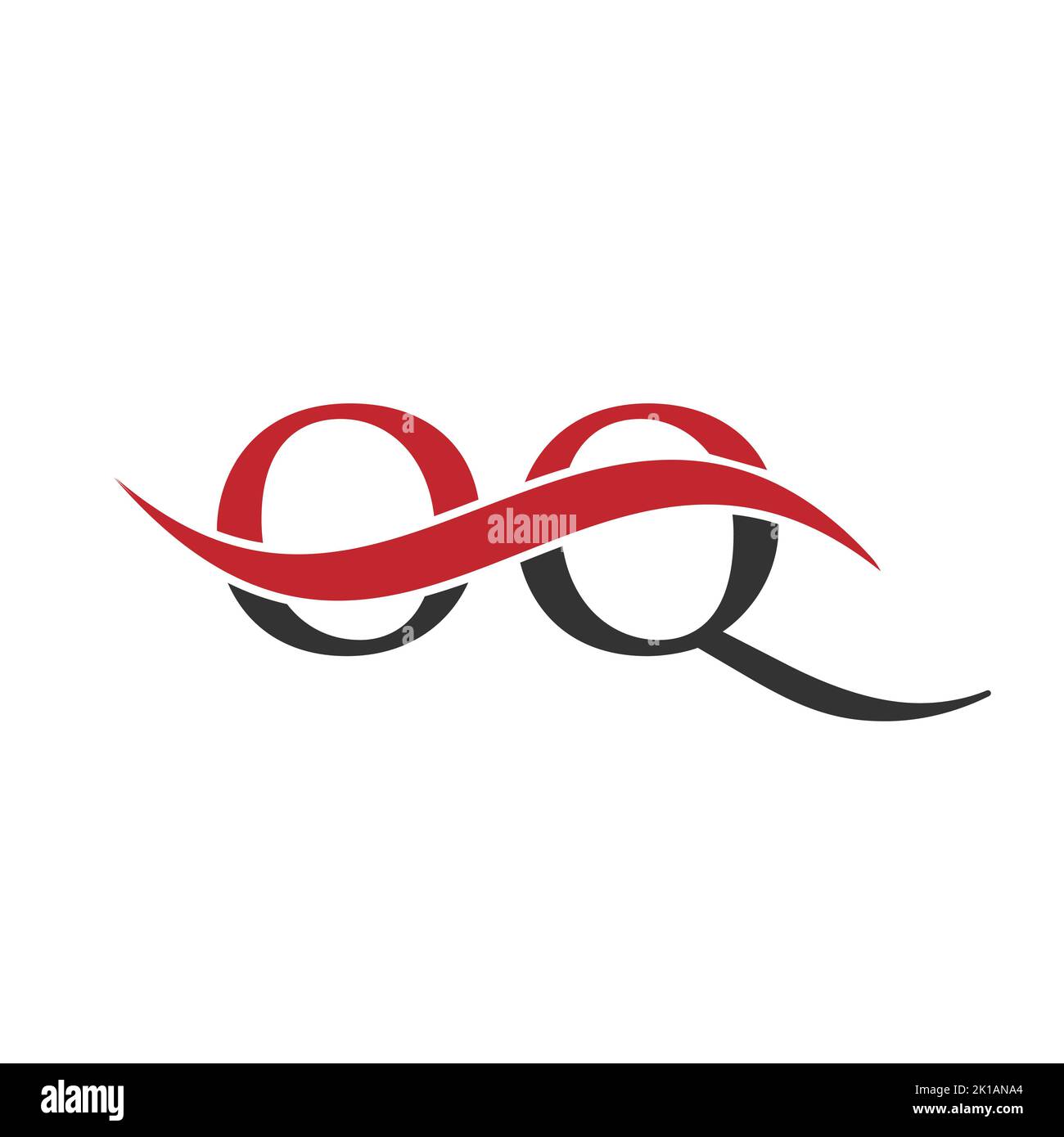 OQ Combine Letter Logo Vector Template. Letter OQ Logo Design Modern ...
