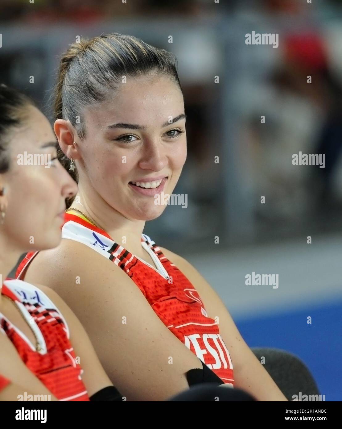 Naples Italy 16th Sep 2022 Zehra Gunes The Talented Turkish 