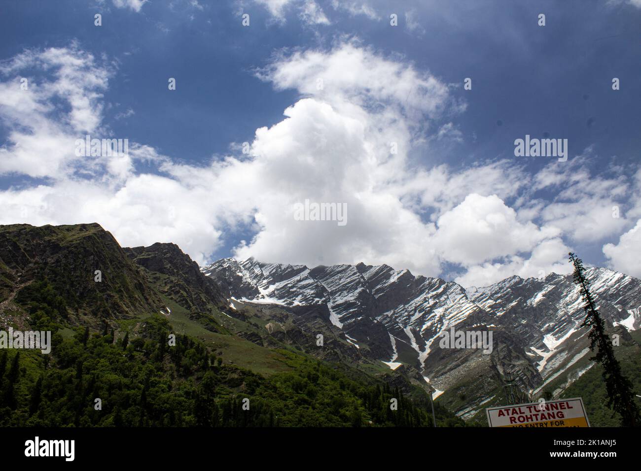 atal tunnel to jispa, leh ladakh, himalayan range passes, jispa valley ...