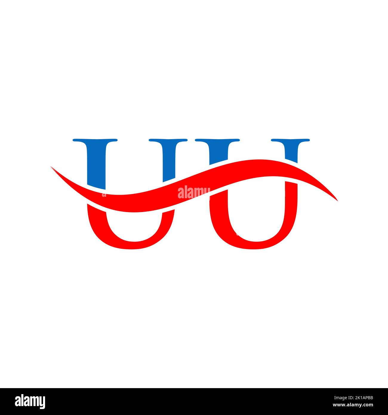 UU Combine Letter Logo Vector Template. Letter UU Logo Design Modern ...