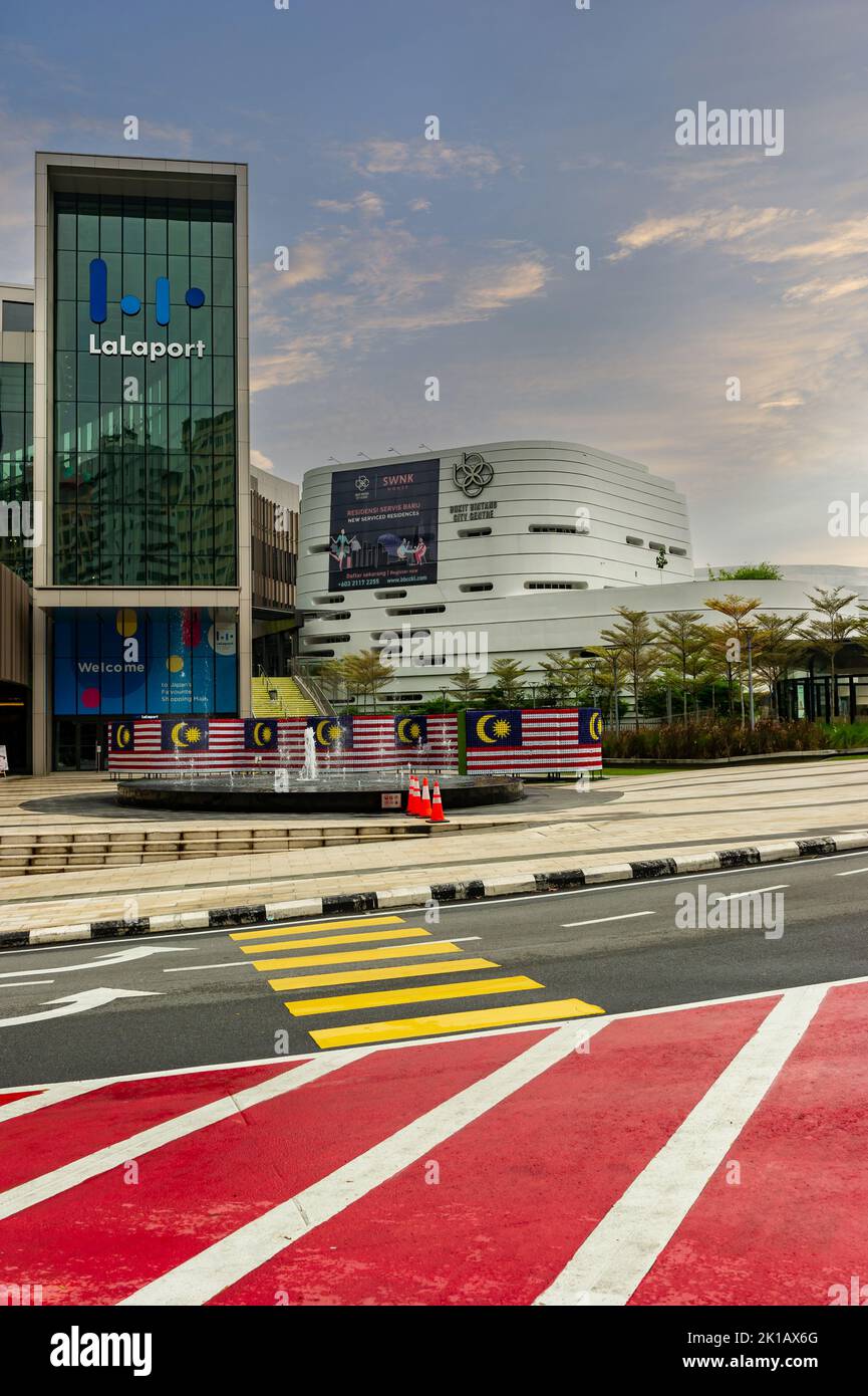 Lalaport shopping mall main entrance, Kuala Lumpur, Malaysia Stock