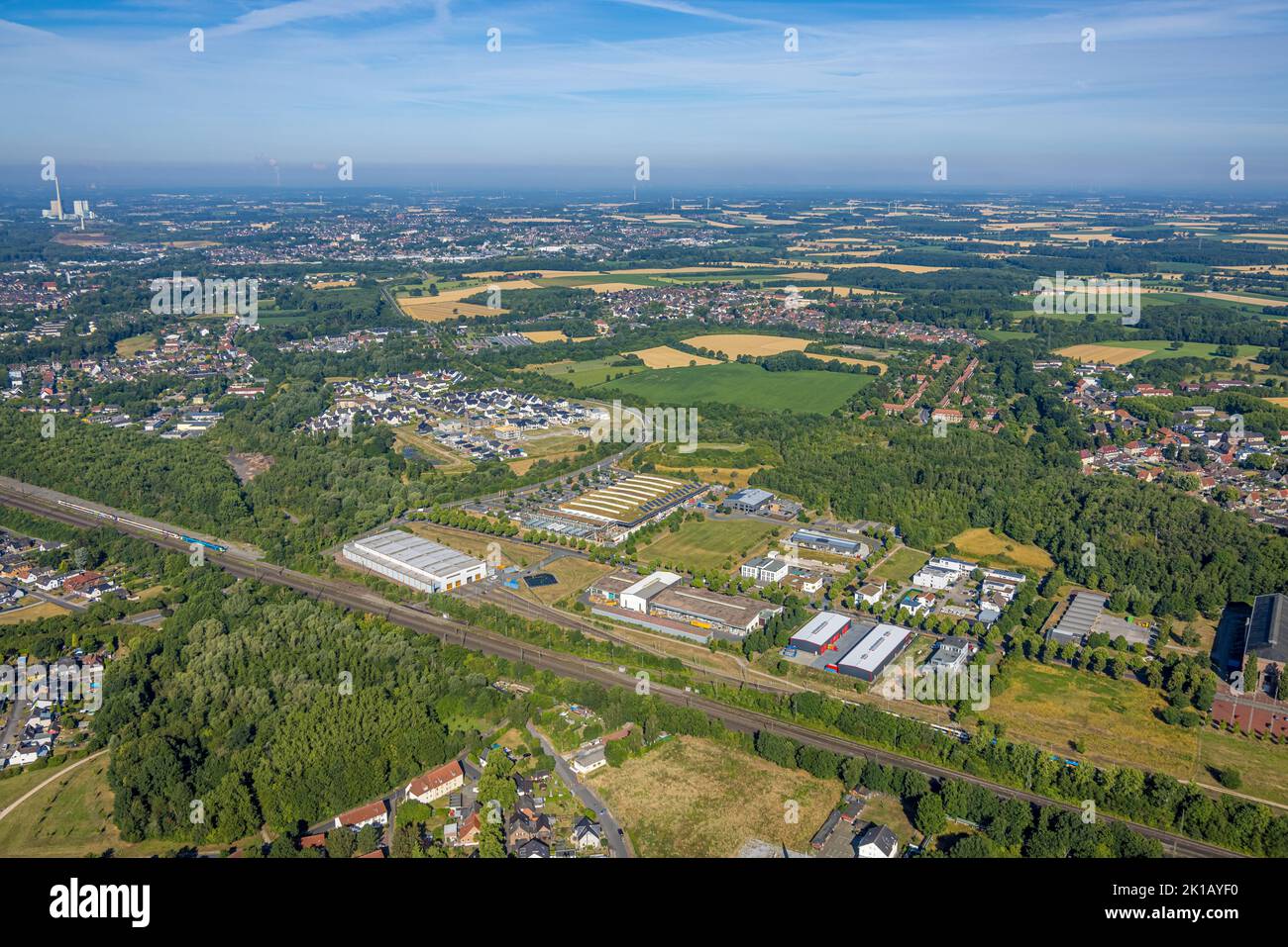 Construction site with new building area heimshof ost at sachsenring hi