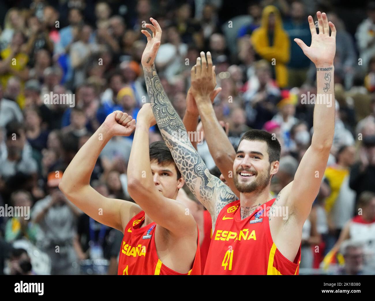 Spanish professional basketball player for the Denver Nuggets of the  National Basketball Association (NBA) Juan hernangomez, jumps to score at  the fir Stock Photo - Alamy