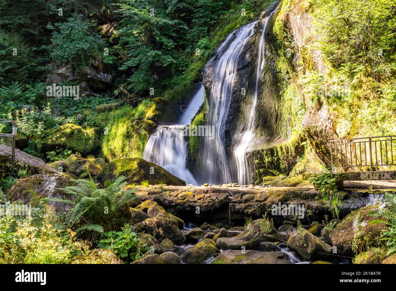 Die Triberger Wasserfälle, Triberg im Schwarzwald, BadenWürttemberg, Deutschland The Triberg