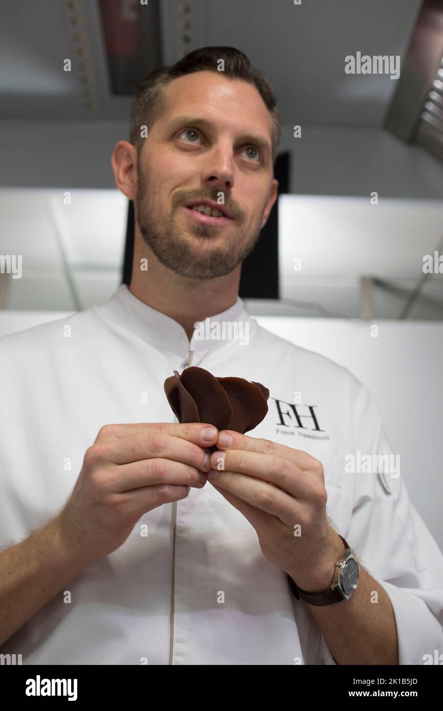 Frank Hasnoot International Pastry Chef Stock Photo Alamy