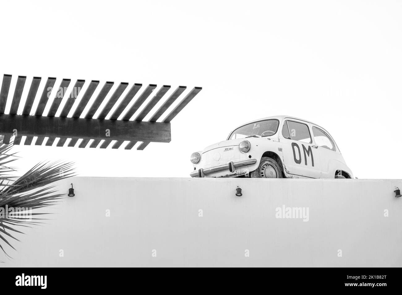 Car yellow green Black and White Stock Photos Images Alamy