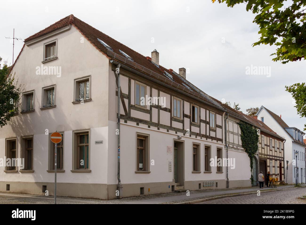Nauen, a town in Brandeburg Germany Stock Photo