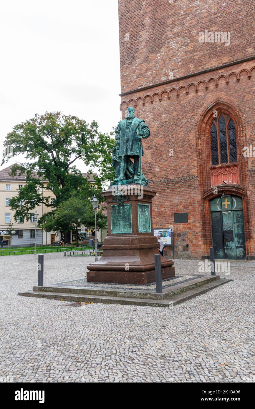 A rainy day in Spandau, Berlin Stock Photo