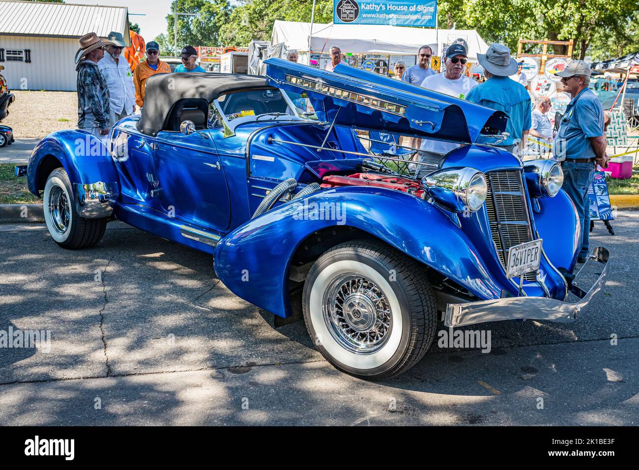 Falcon Heights, MN June 18, 2022 High perspective front corner view