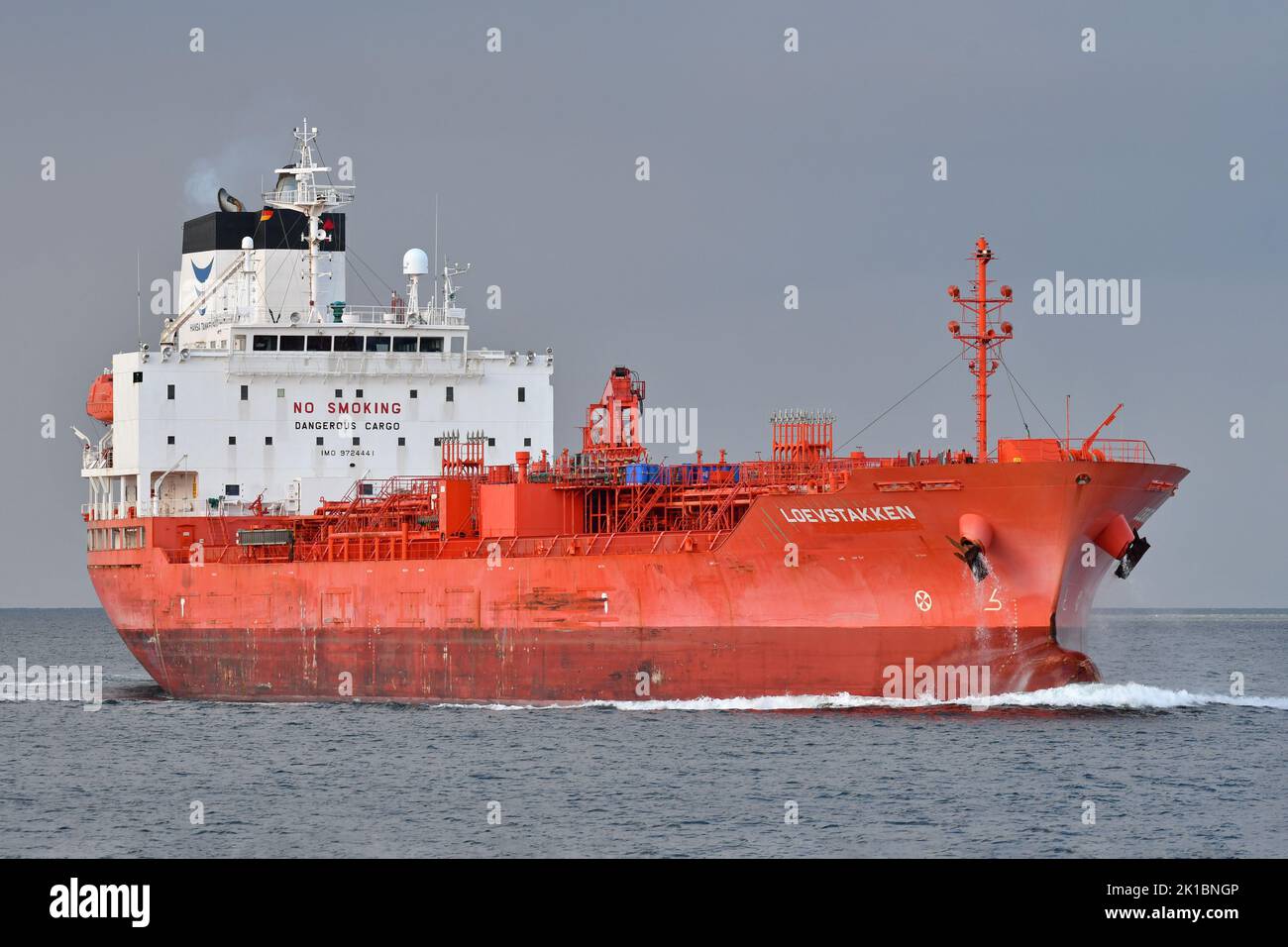 Chemical/Oil Products Tanker LOEVSTAKKEN Stock Photo