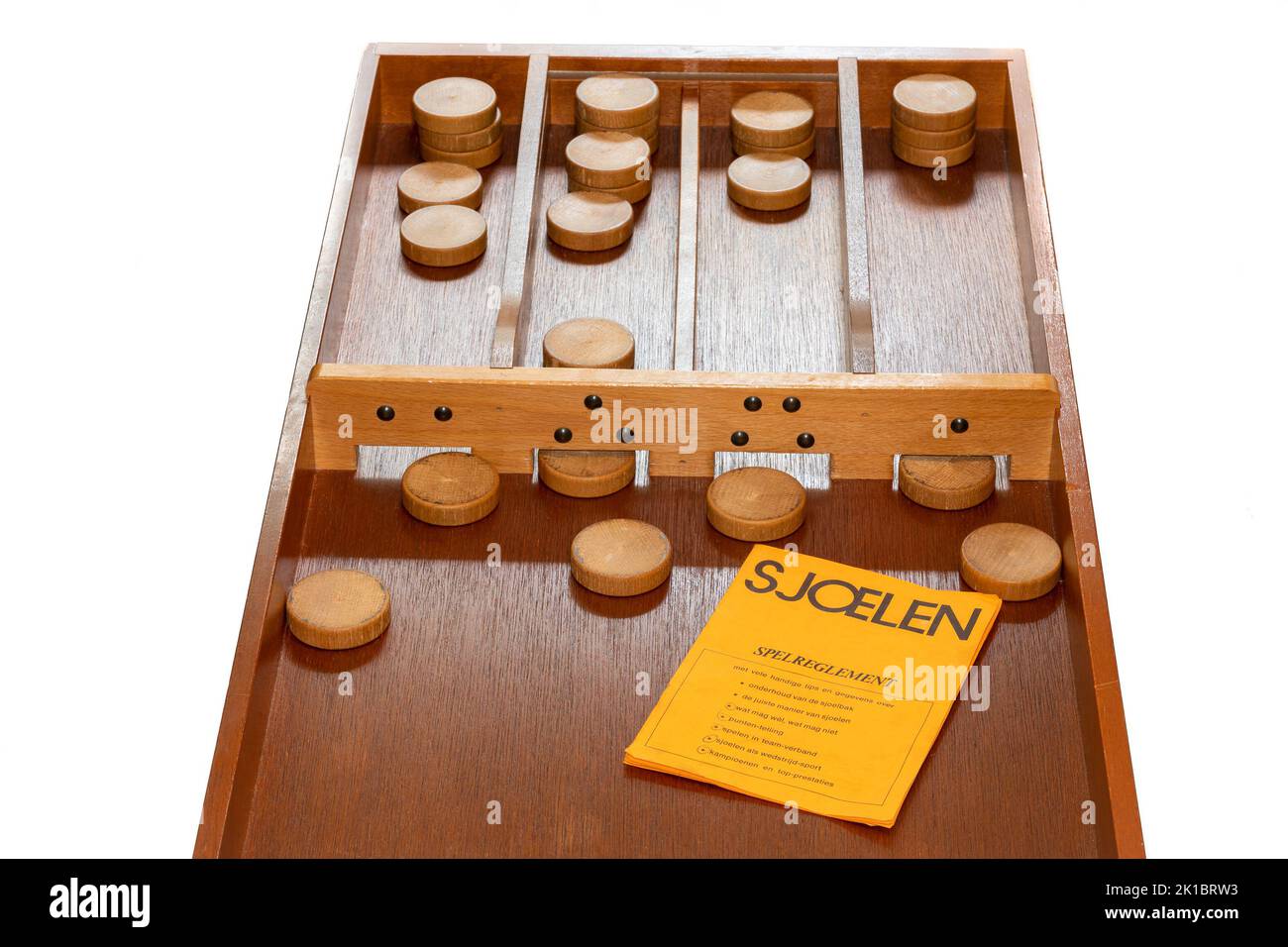 Amsterdam, The Netherlands, 09.09.2022, Dutch table shuffleboard game