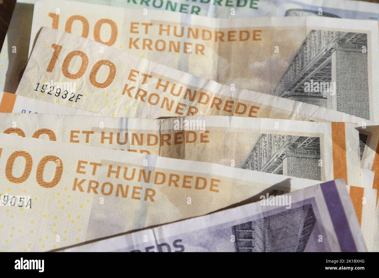 Kastrup Copenhagen Denmark 17 Septmeber 2022 Danis Kroner Paper 