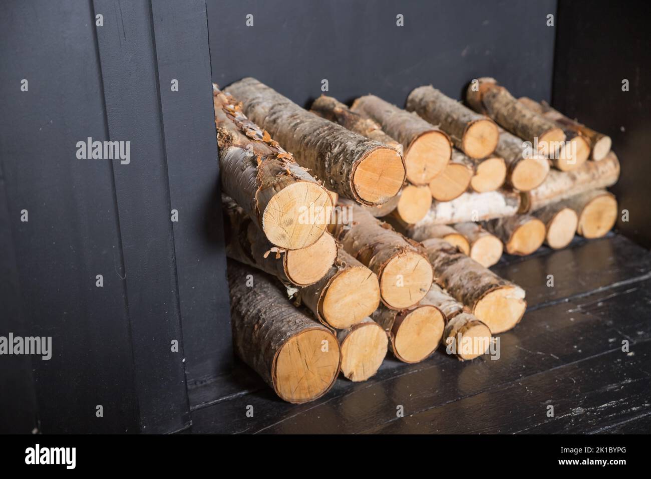 Natural brick fireplaces hi-res stock photography and images - Alamy