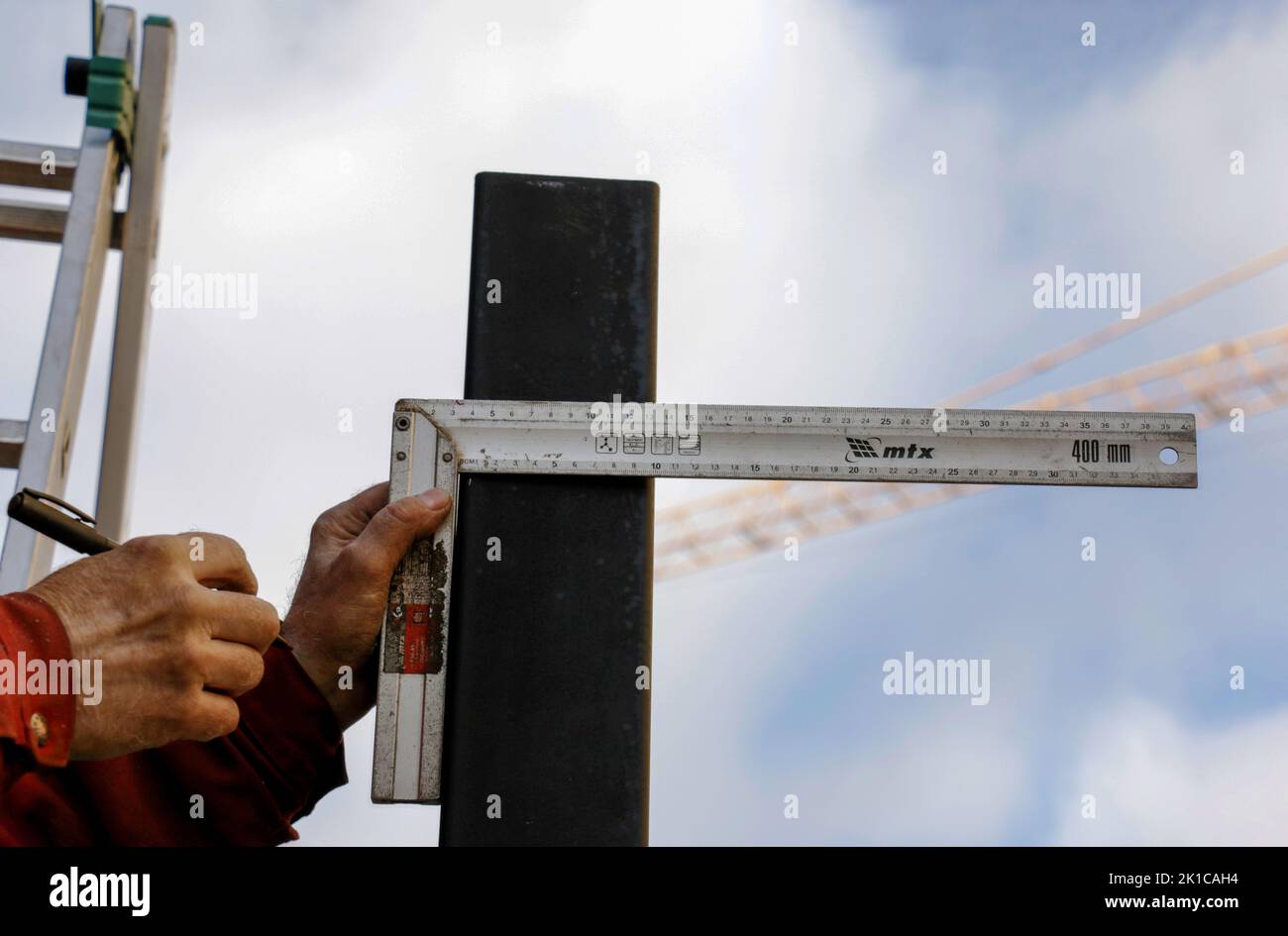 School ruler hi-res stock photography and images - Alamy