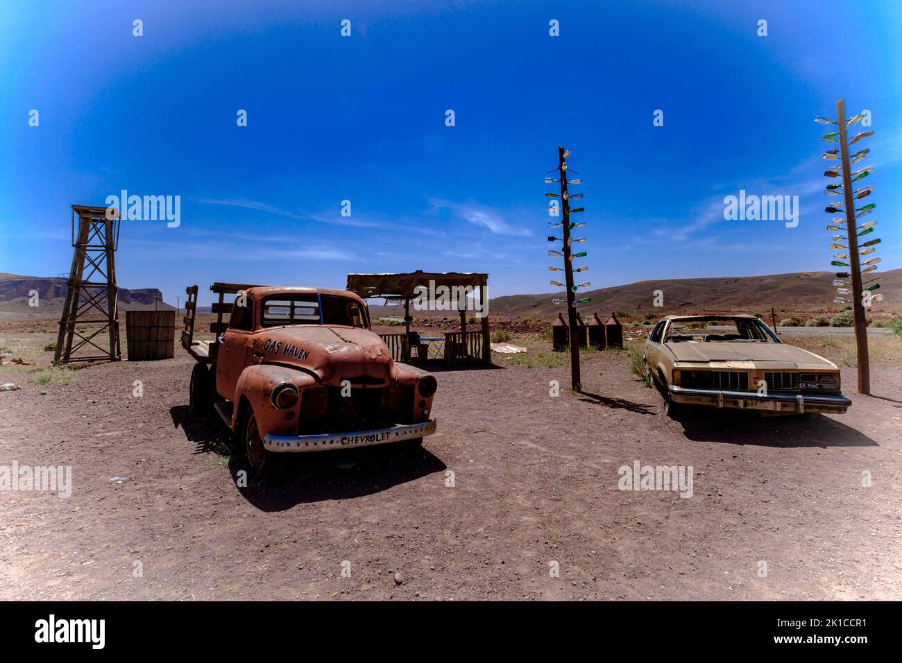 Gaz Haven, gas station for the 2005 film The Hills Have Eyes by