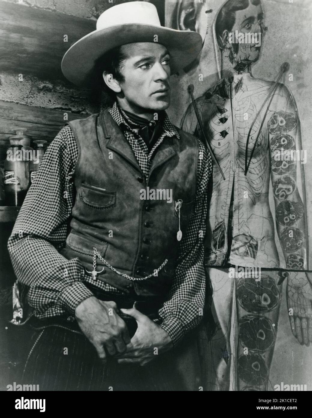 Gary Cooper (1901-1961), actor de cine estadounidense. Stock Photo