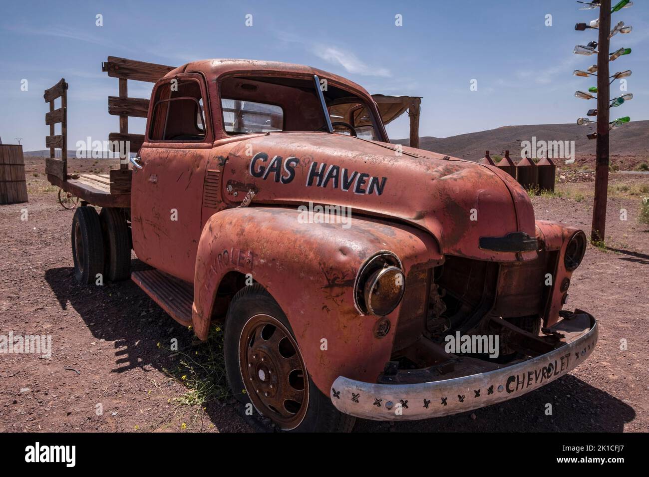 Gaz Haven, gas station for the 2005 film The Hills Have Eyes by