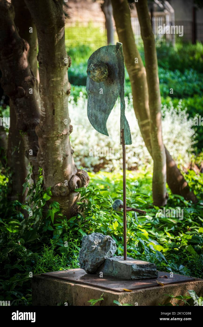 Joan Miró (Spanish, 18931983), Figure ,1981, sand cast and lost wax