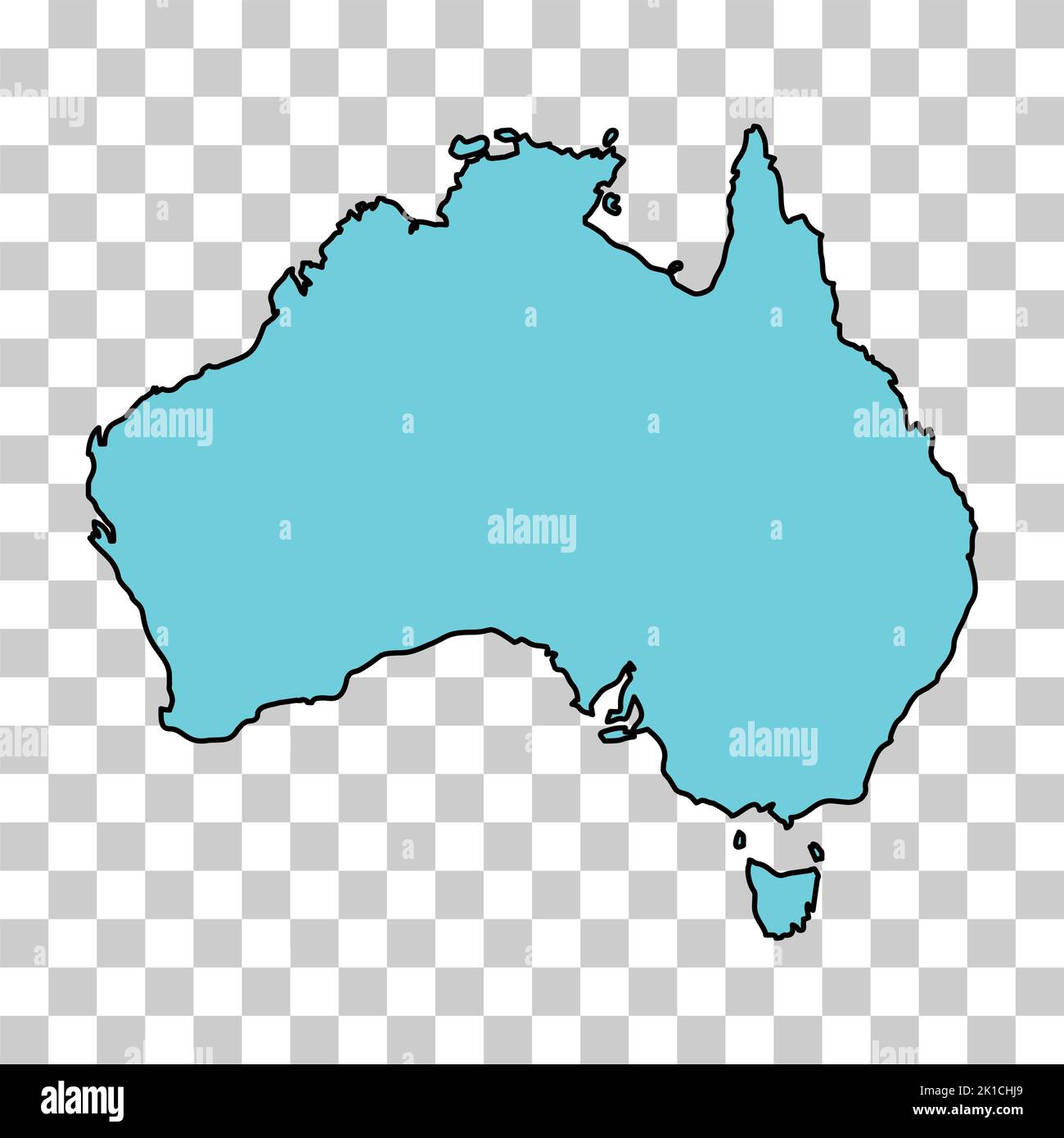 Australia map icon, geography blank concept, isolated graphic ...