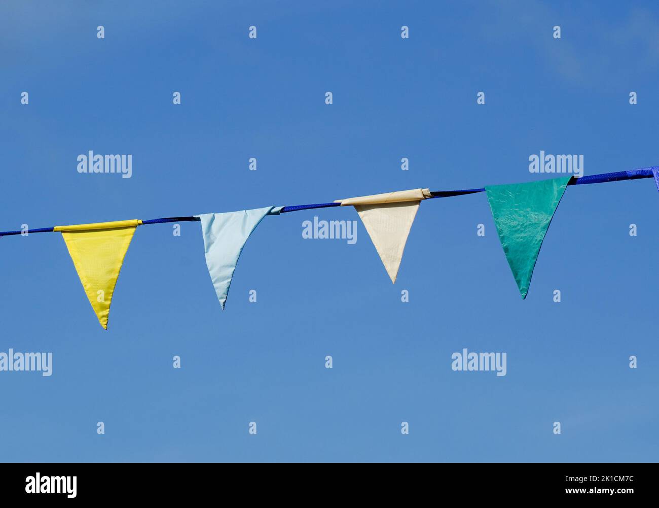 Triangular flags hi-res stock photography and images - Alamy