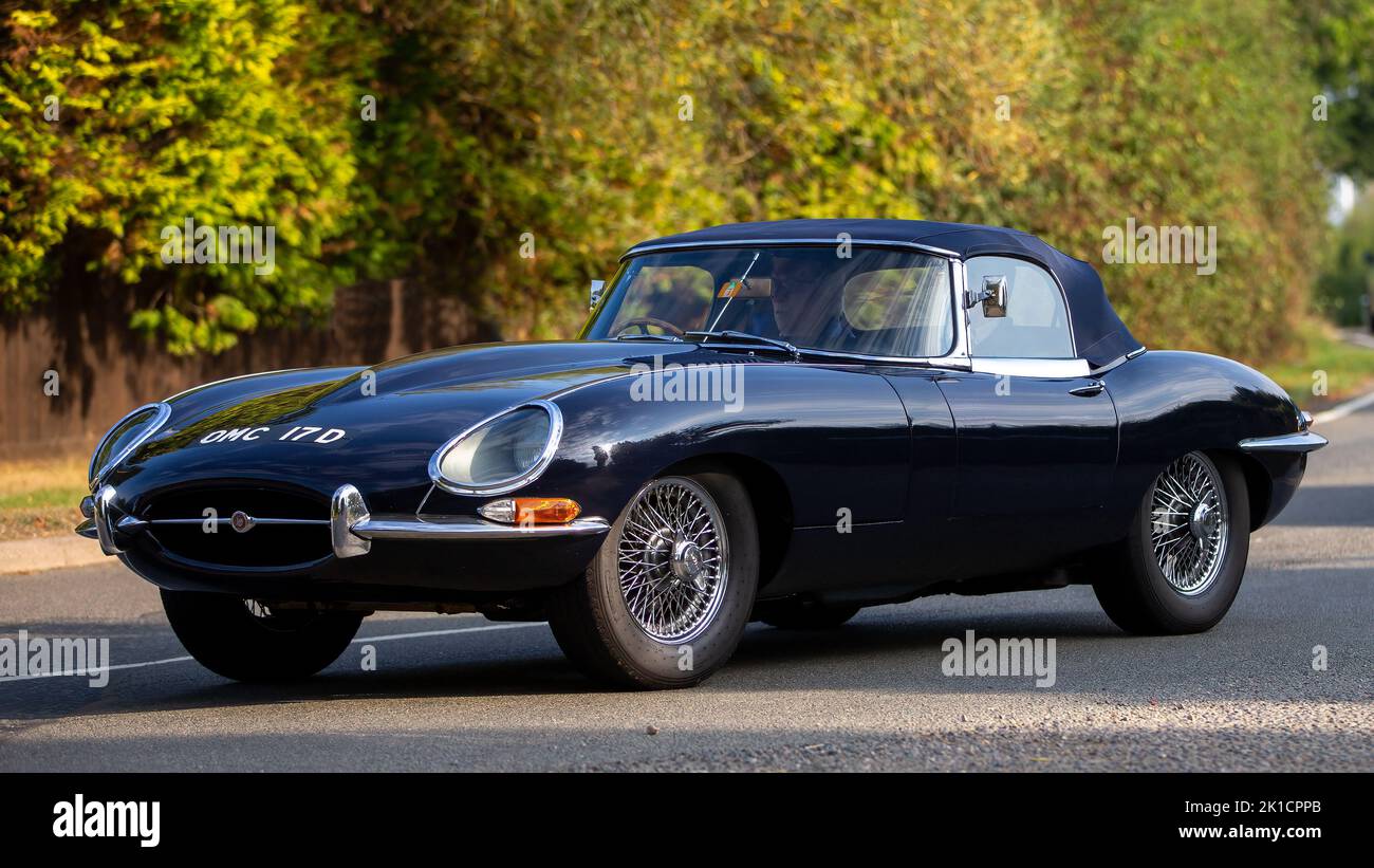 1966 4235cc e type Jaguar Stock Photo