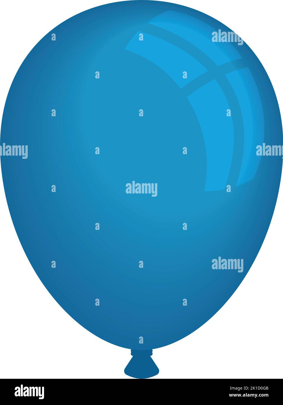 blue balloon helium floating icon Stock Vector Image & Art - Alamy