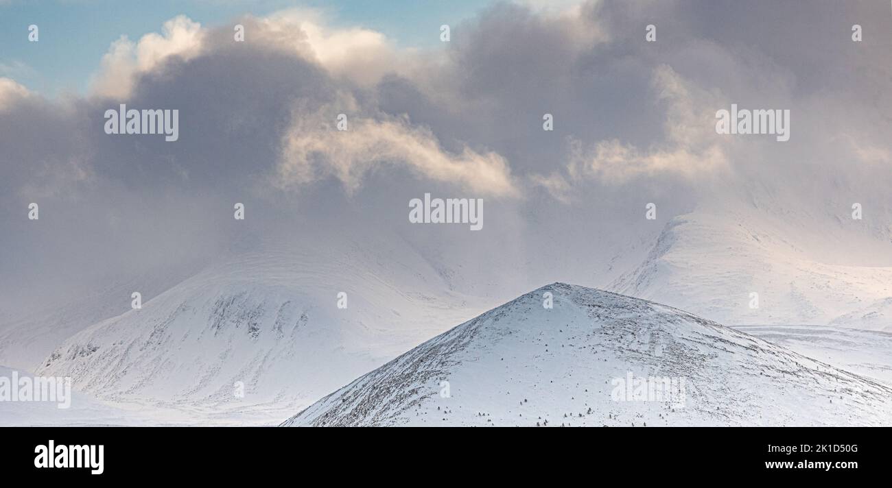 Carn Eilrig in the Cairngorms National Park. Stock Photo