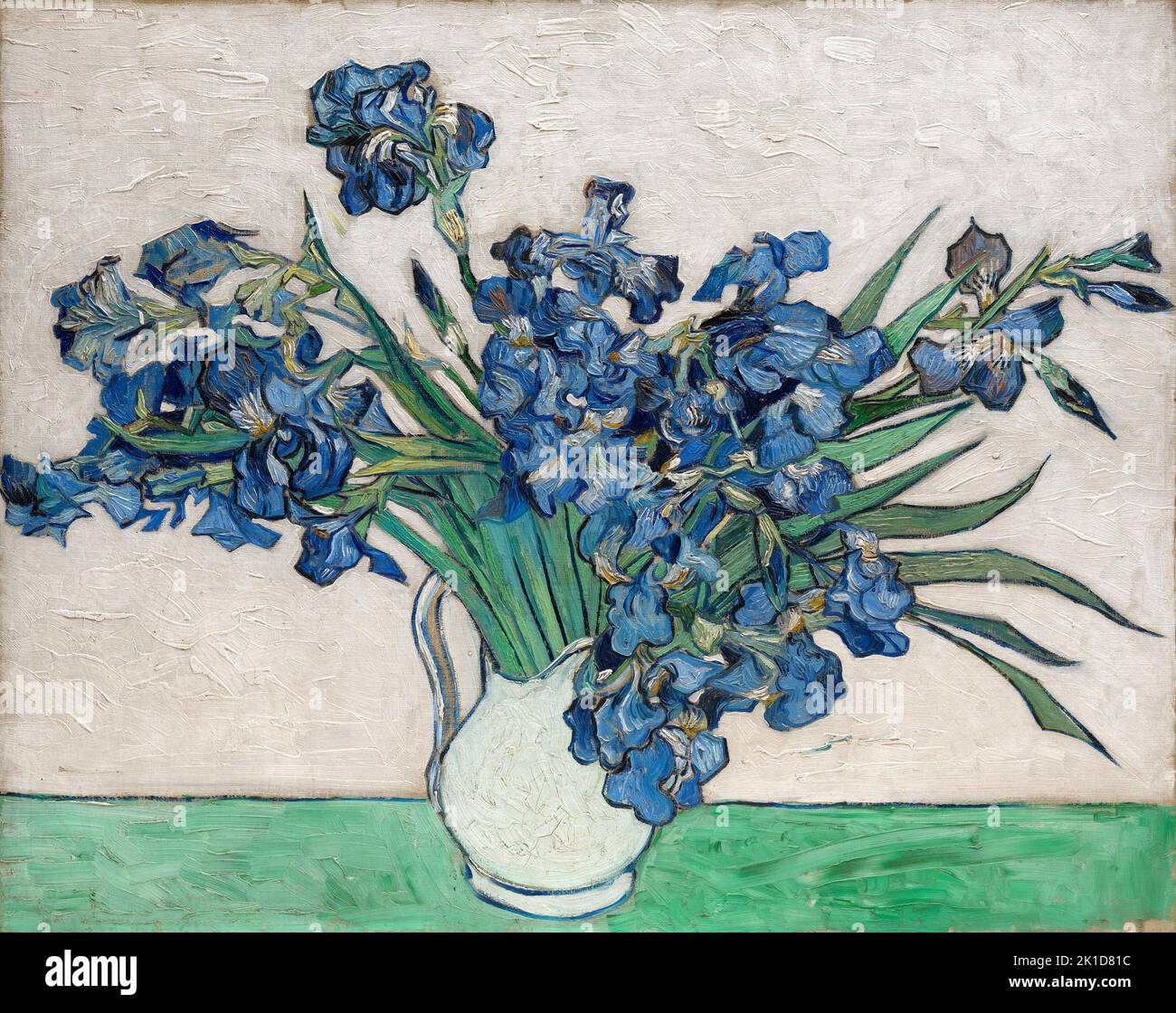 Irises,Vincent van Gogh. 1890 Stock Photo Alamy