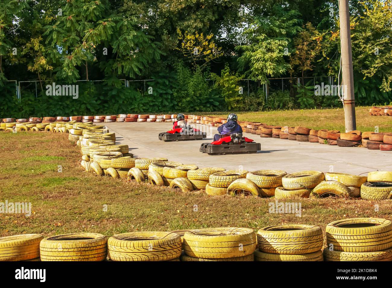 Outdoor karting track hires stock photography and images Alamy
