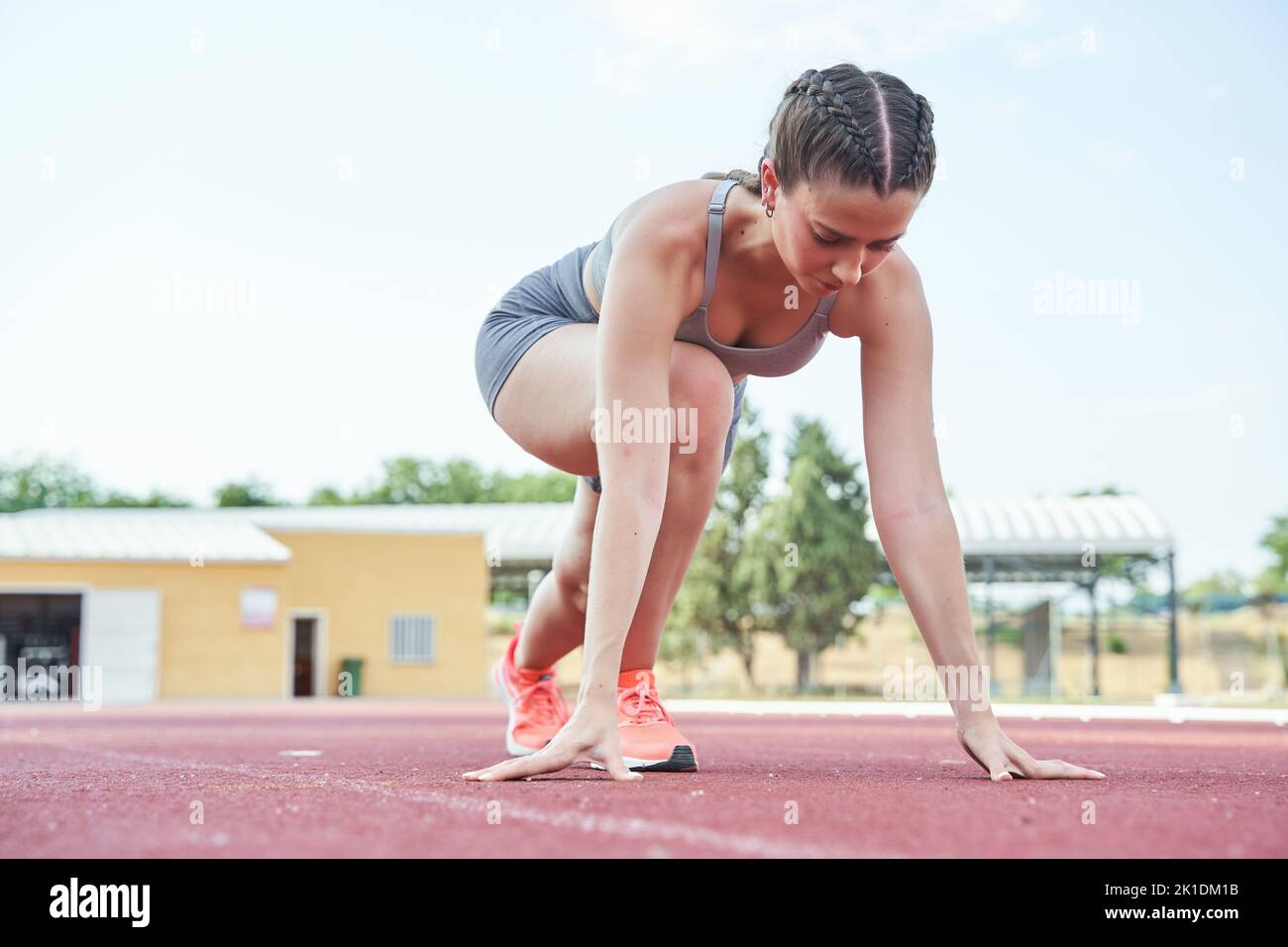 Girl Sprinter