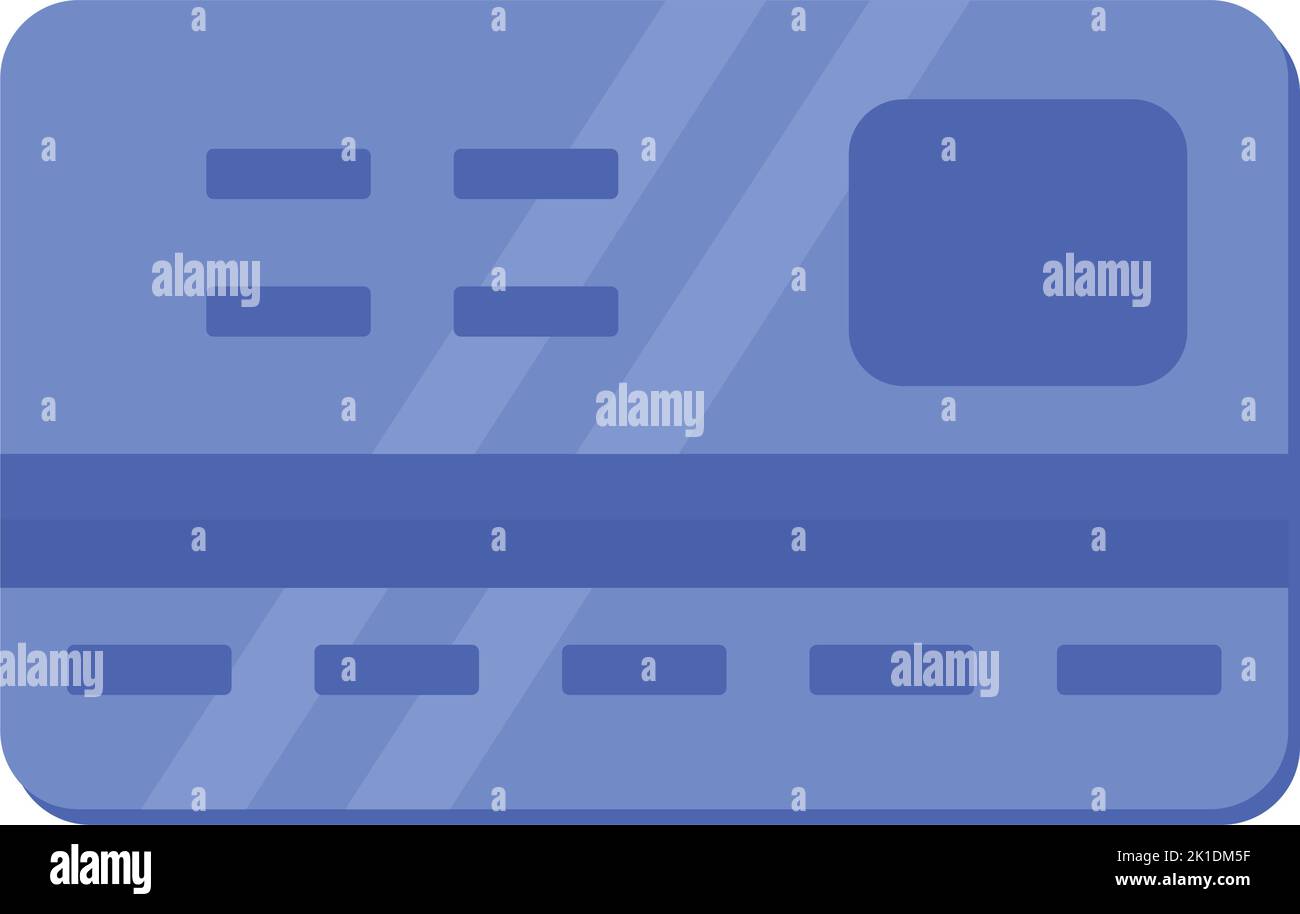 blue credit card Stock Vector Image & Art - Alamy