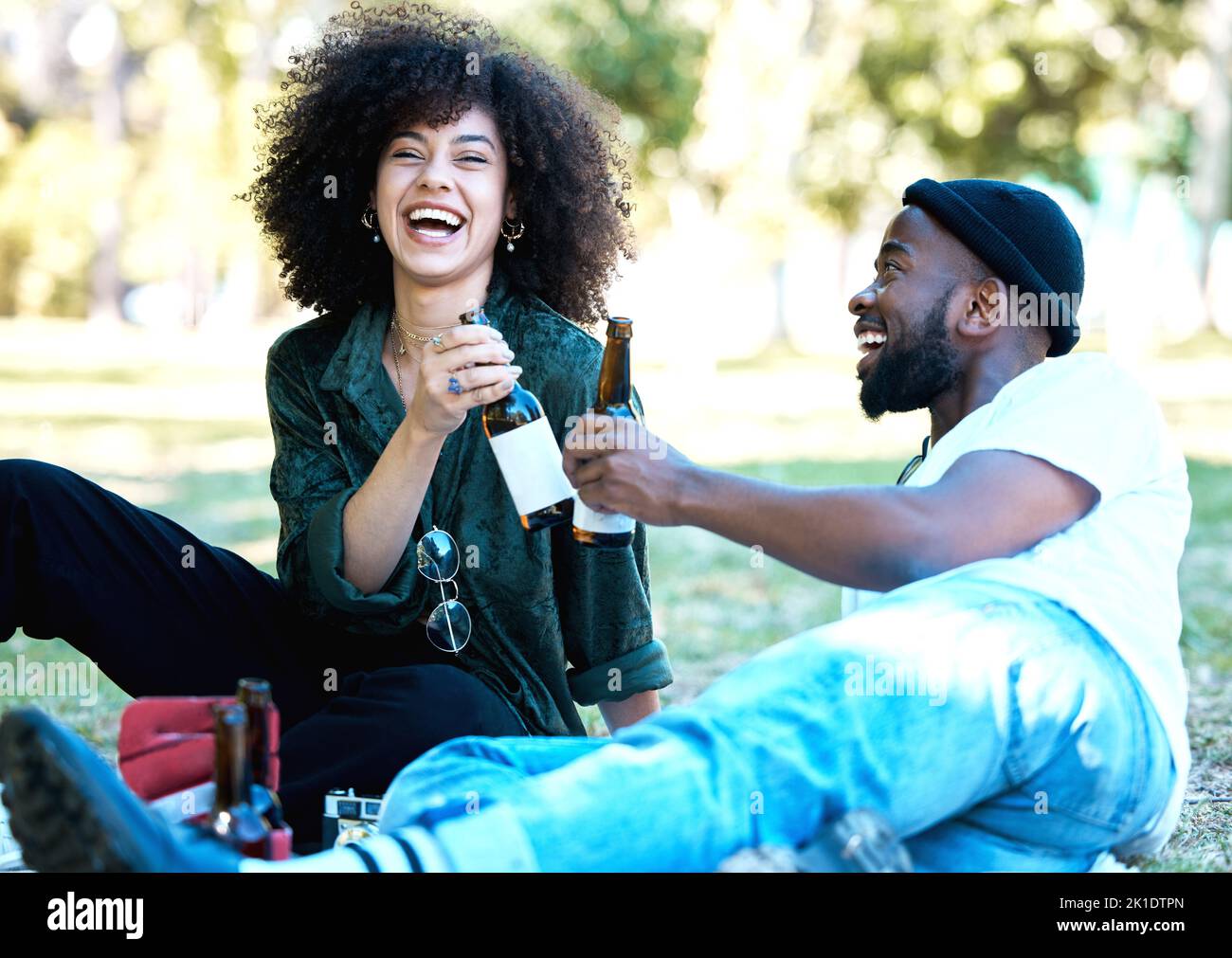 Excited black couple having hi-res stock photography and images - Alamy