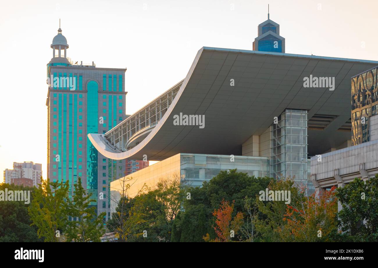Shanghai Grand Theatre, China Stock Photo