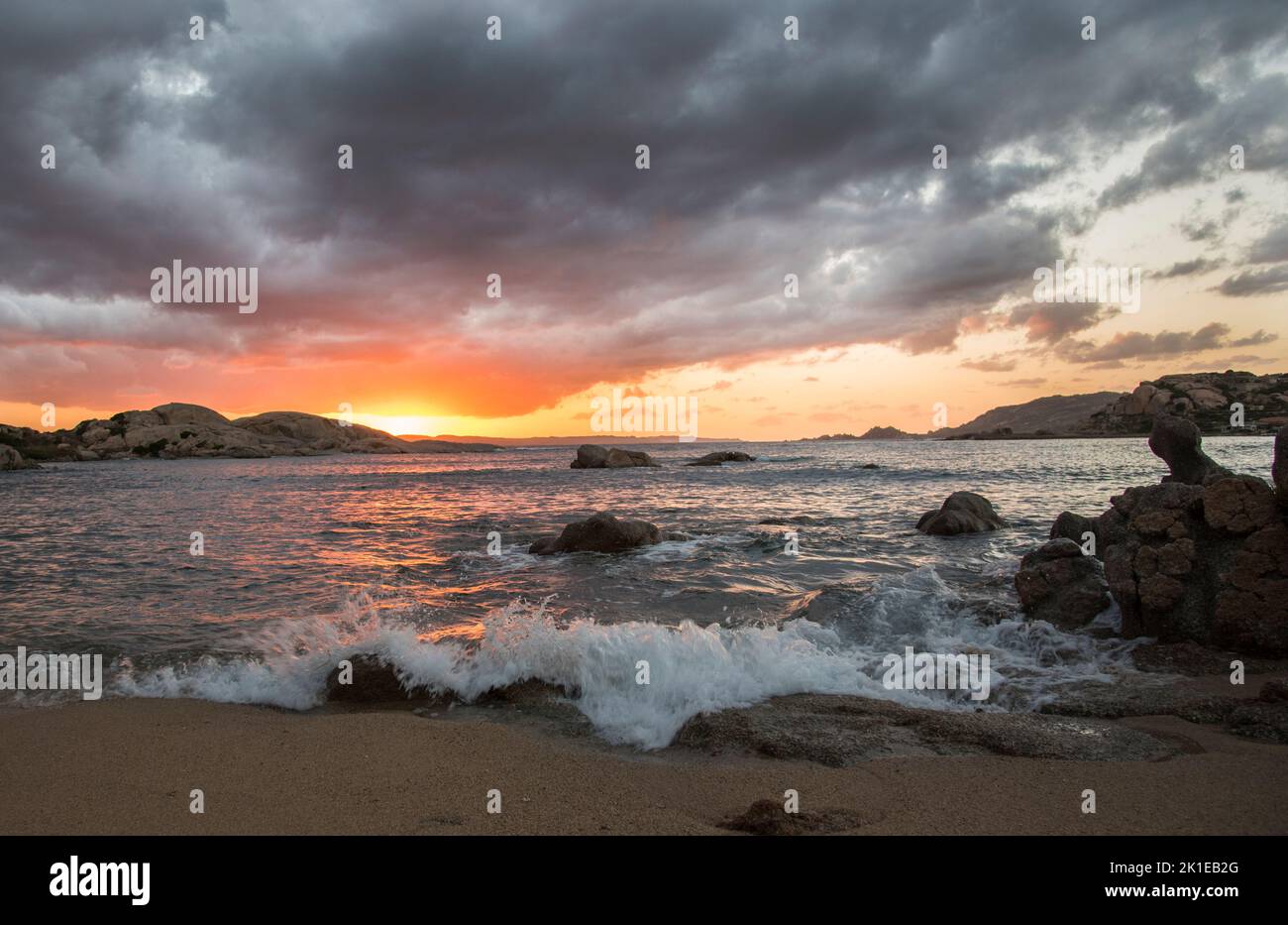 Il mare in autunno Stock Photo